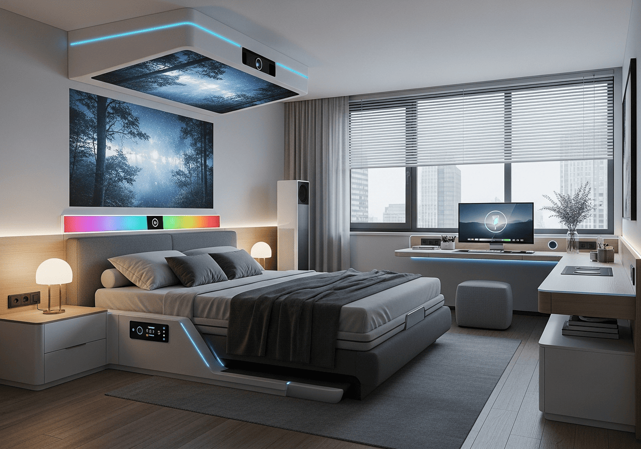 Smart Home Schlafzimmer